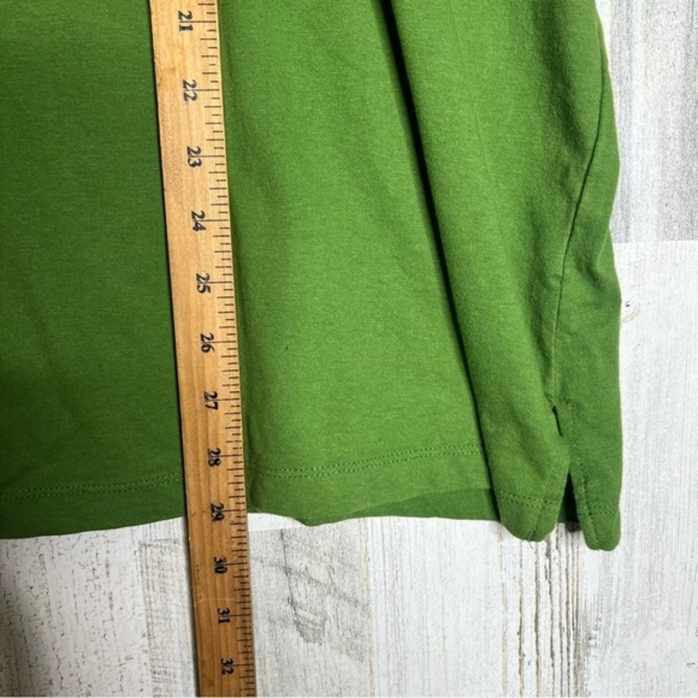 Veranesi Women's 4X Shirt Top Green‎ crochet trims and beaded tassel - Picture 13 of 13